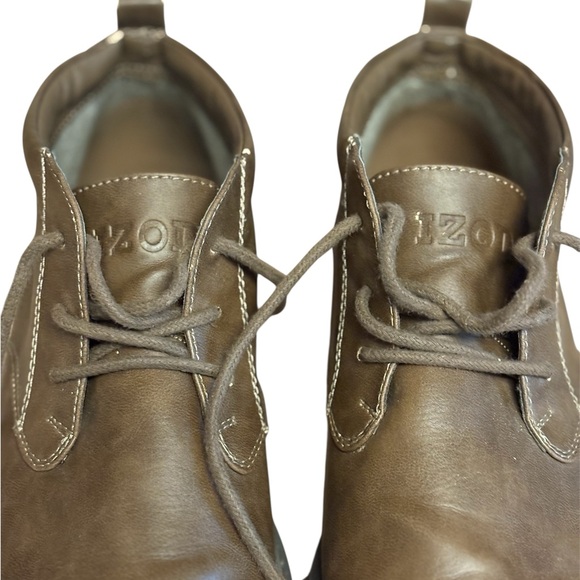 IZOD Desert Chukka Campo Ankle Boots Brown Casual Lace Up size 8.5 men’s - Picture 9 of 11